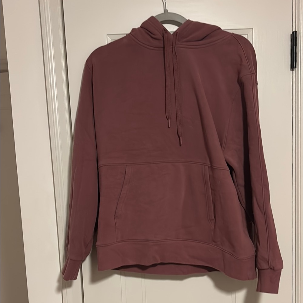 Athleta Mauve Hoodie Sweater
